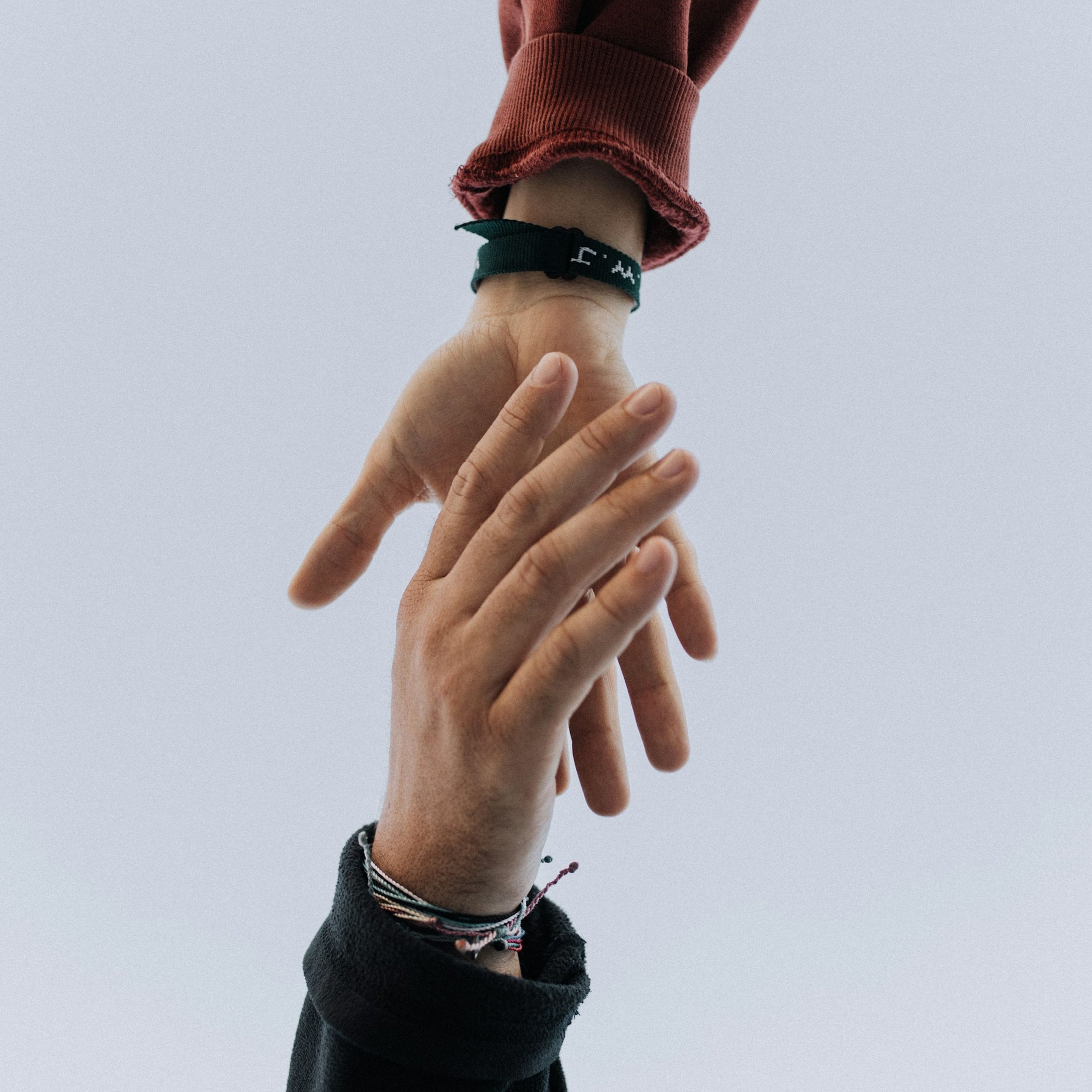 Two hands